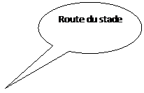Bulle ronde: Route du stade